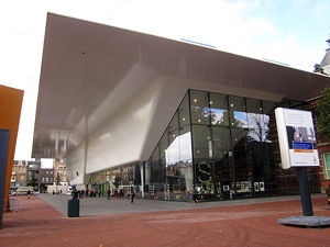 The new wing of the Stedelijk Museum Amsterdam