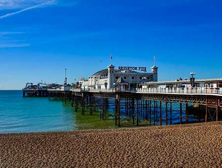 Brighton's famous pier