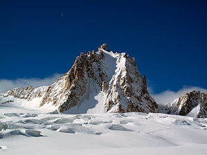 The North face of Tour Ronde, Massiv of Mont Blanc