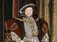 Hans Holbein's portrait of Henry VIII at the Walker Art Gallery, Liverpool