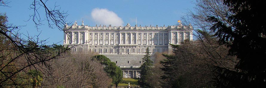 The gardens of the Royal Palace, Madrid (© beamillion from Madrid, CC-BY-SA-2.0)