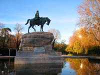 A monument to General Martinez Composin Park Buen Retiro, Madrid