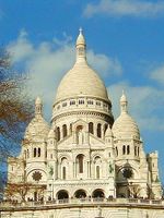The iconic Sacre Coeur, Montmartre.